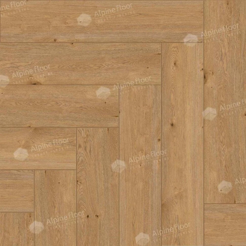 Кварцвиниловая клеевая плитка Alpine Floor Parquet LVT Дуб Хатиса ECO 16-27