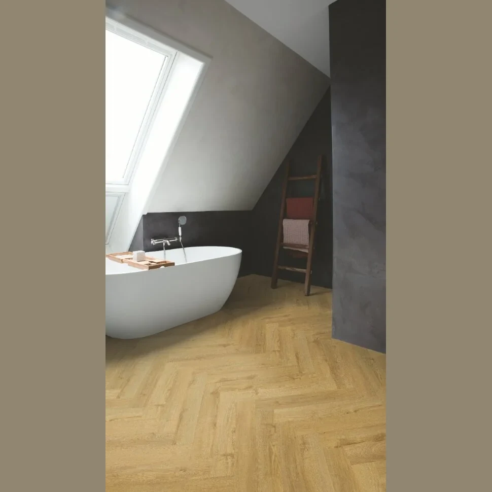 Плитка ПВХ Quick Step Vinyl Flex Pristine Дуб жемчужный натуральный SGHBC20335 (740x129x2,5 мм)