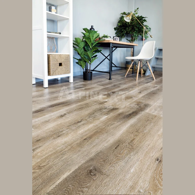 Кварцвиниловая клеевая плитка Alpine Floor ULTRA ECO ДУБ МЕДОВЫЙ ECO 5-17