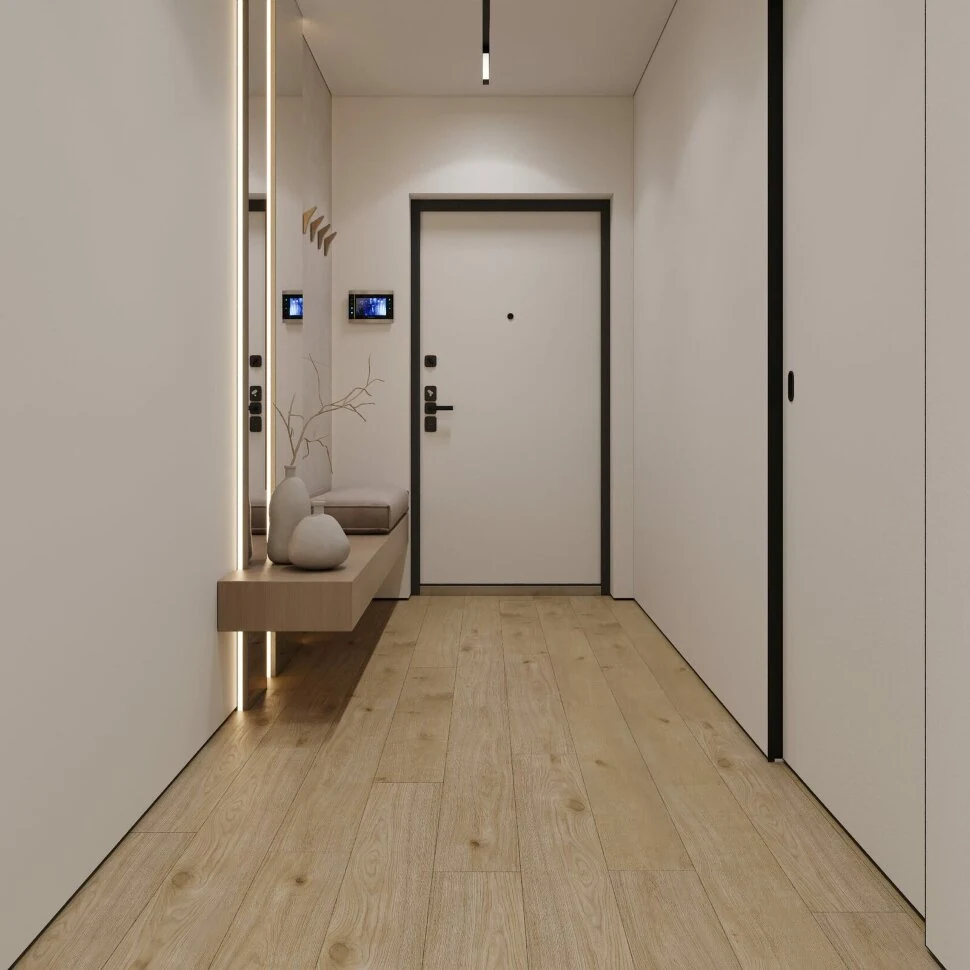 Каменный SPC ламинат Floorwood Residence 6112 Дуб Бельгард (1220х180х5 мм)