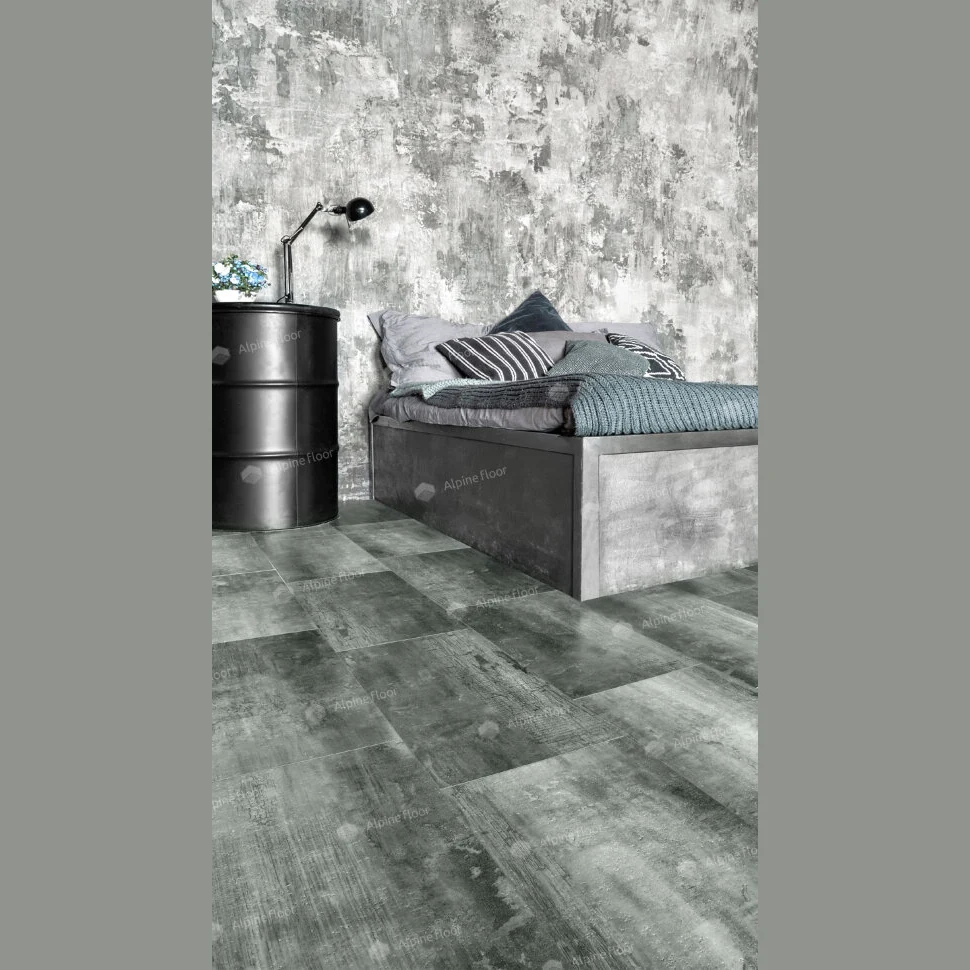 Кварцвиниловая клеевая плитка Alpine Floor LIGHT STONE Корнуолл ECO-15-1