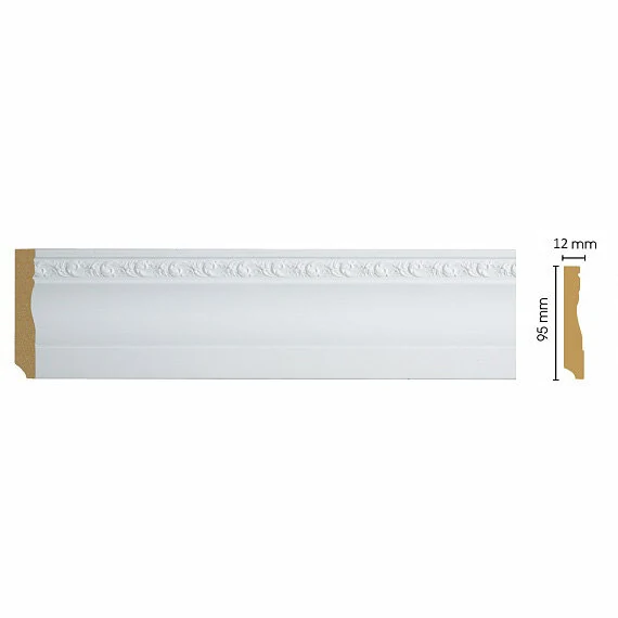Плинтус напольный DECOMASTER 153-115 ДМ (95*12*2400 мм)