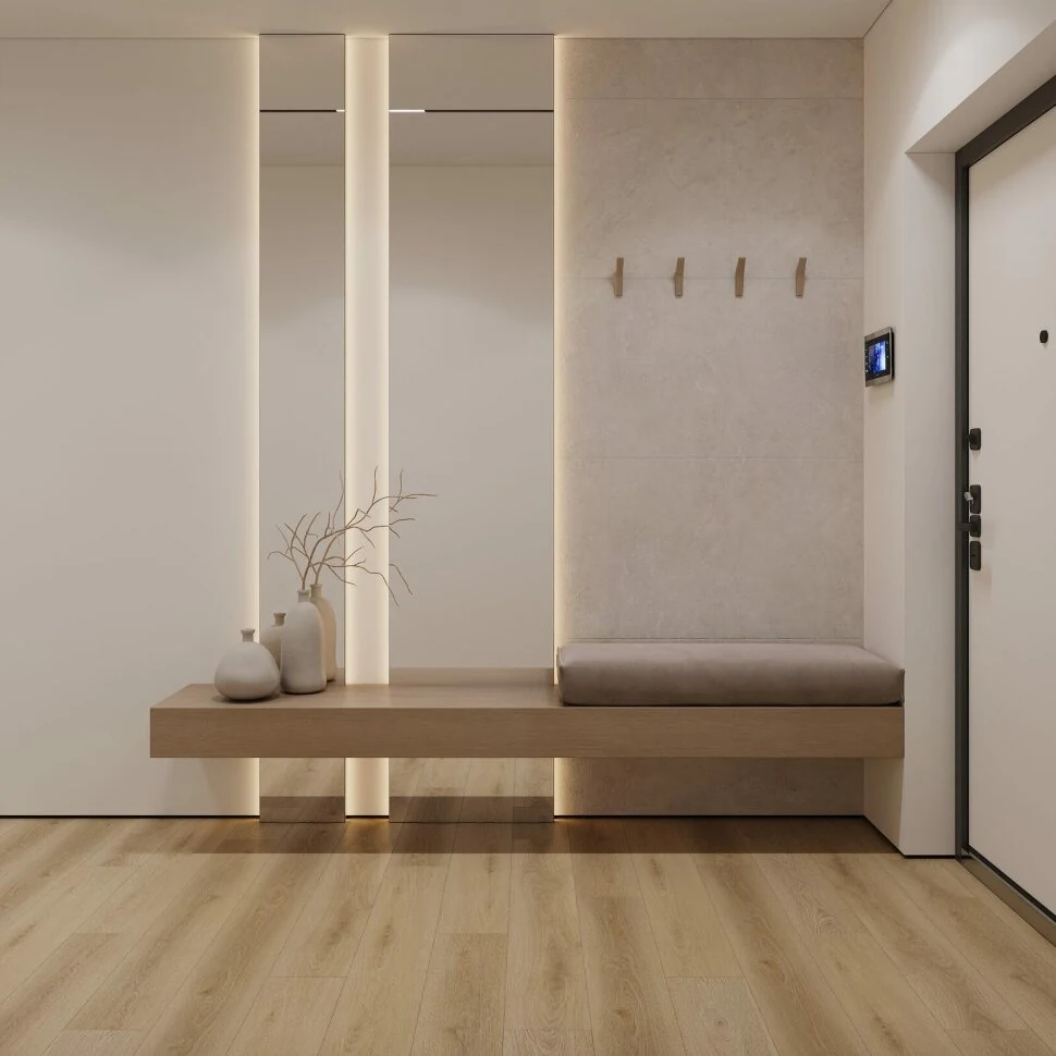 Каменный SPC ламинат Floorwood Residence 6784 Дуб Идиль (1220х180х5 мм)