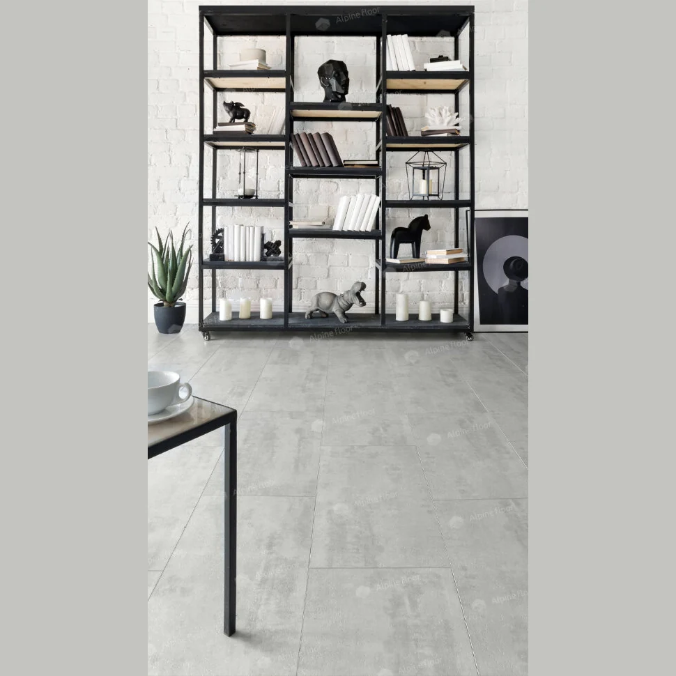 Кварцвиниловая клеевая плитка Alpine Floor LIGHT STONE Самерсет ECO-15-6