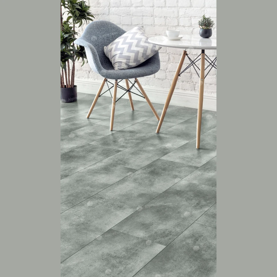 Кварцвиниловая клеевая плитка Alpine Floor LIGHT STONE Бристоль ECO-15-10