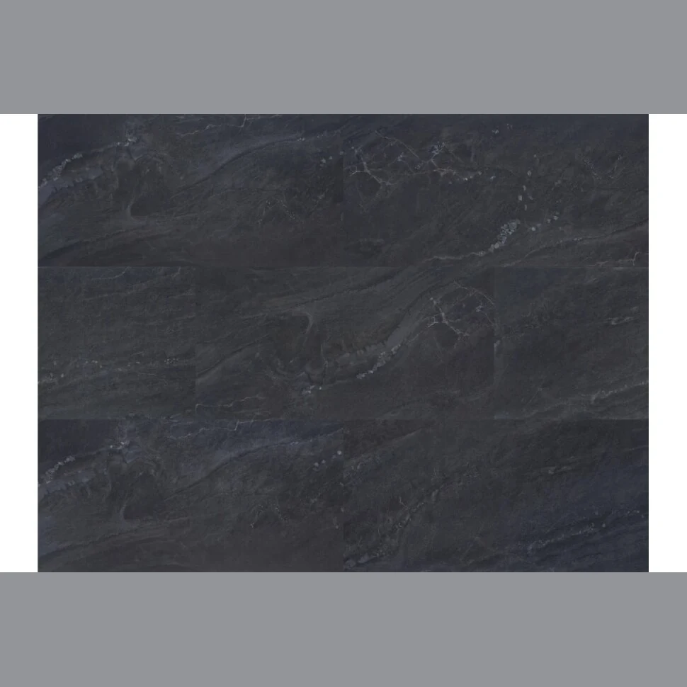 Виниловый ламинат CERAMO VINILAM STONE 2,5 мм 91910 Неаполитанский Черный (4,513) клеевой