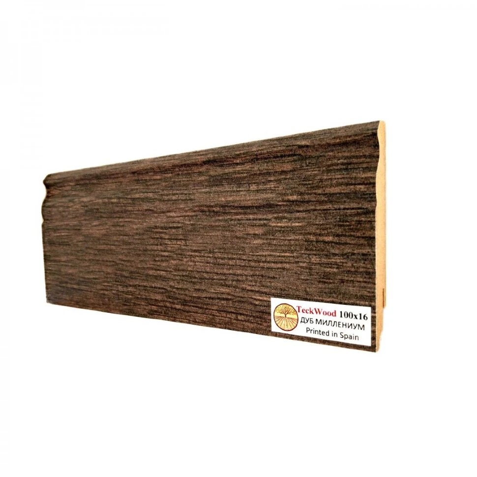 Плинтус Teckwood Дуб Миллениум (Oak Millennium) 100мм