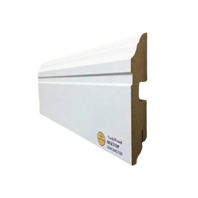 Плинтус Teckwood Белый Вектор 120