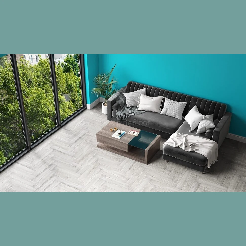 Каменный SPC ламинат ALPINEXT PARQET LIGHT ЕСО 13-11 СНЕЖНЫЙ