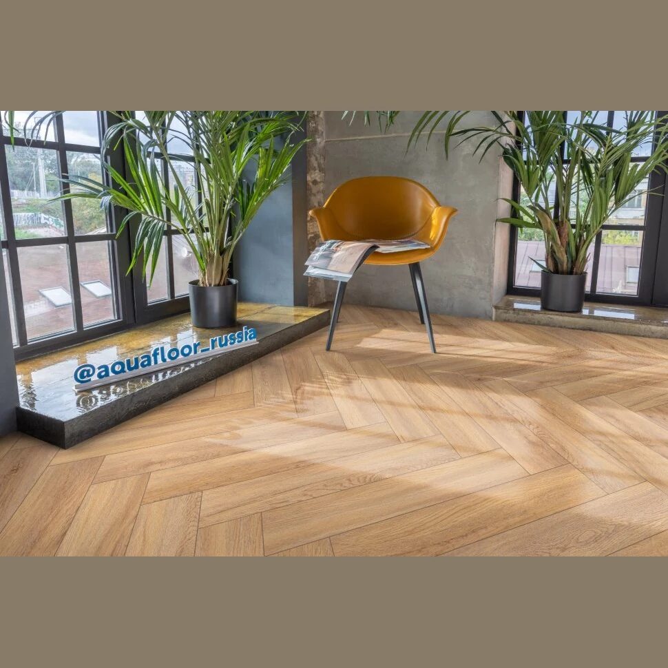 Виниловый ламинат клеевой AQUAFLOOR Parquet Glue AF2515PG (610x122x2.5 мм)