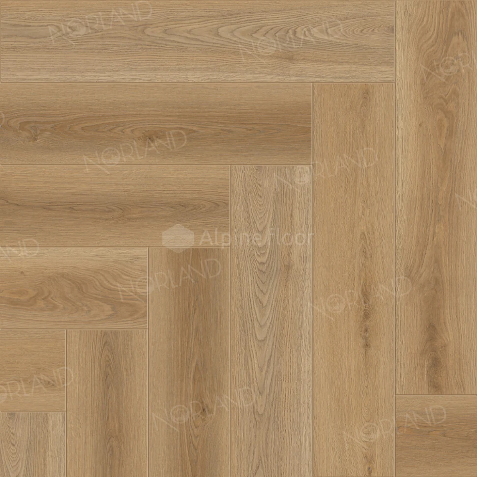 Кварцвиниловая плитка клеевая Norland Lagom Parquet LVT Varig 1034-07