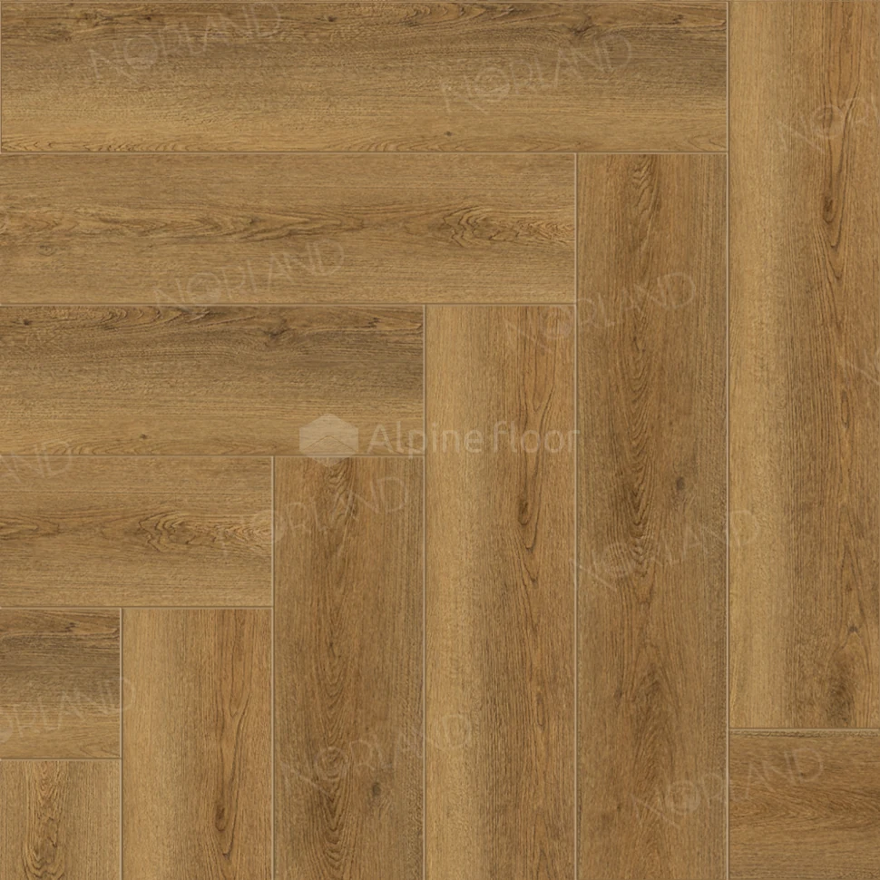 Кварцвиниловая плитка клеевая Norland Lagom Parquet LVT Helig 1034-11