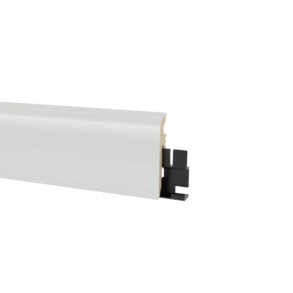 Плинтус из дюрополимера Arbiton VIGO 60 MONO 002 СЕРЫЙ 2200x60x10