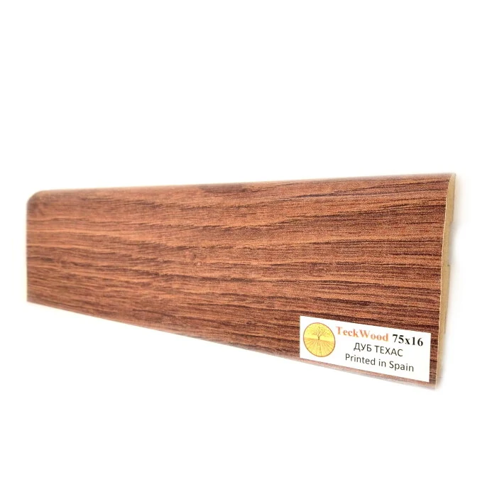 Плинтус Teckwood Дуб Техас (Oak Texas) 75 мм