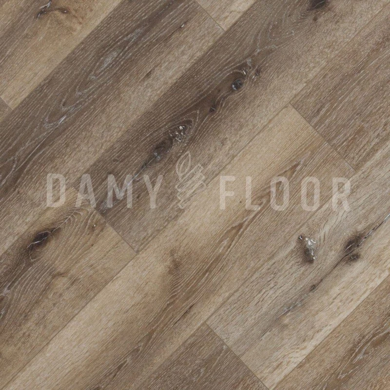 Кварцвиниловая клеевая плитка Damy Floor Family Дуб Провинциальный T7020-4-LVT (1227х187х2,5мм)