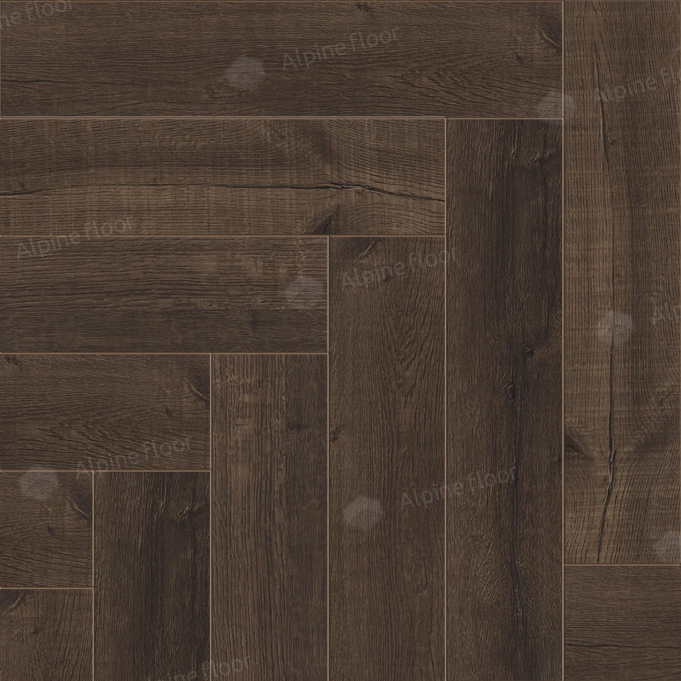 Каменный SPC ламинат ALPINE FLOOR PARQET LIGHT ЕСО 13-22 Дуб Альферац