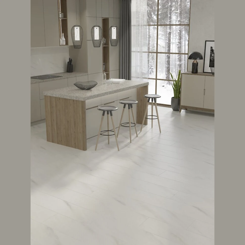 Ламинат Egger Large 8/33 Aqua+ EPL245 Мрамор Леванто белый