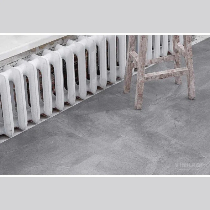 Виниловый ламинат CERAMO VINILAM STONE 6 мм 61602 Серый Бетон (2,209)
