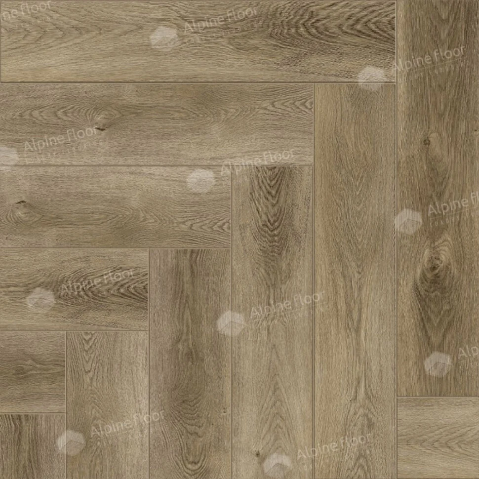 Каменный SPC ламинат ALPINE FLOOR PARQET LIGHT Дуб Целата ЕСО 13-35 MC