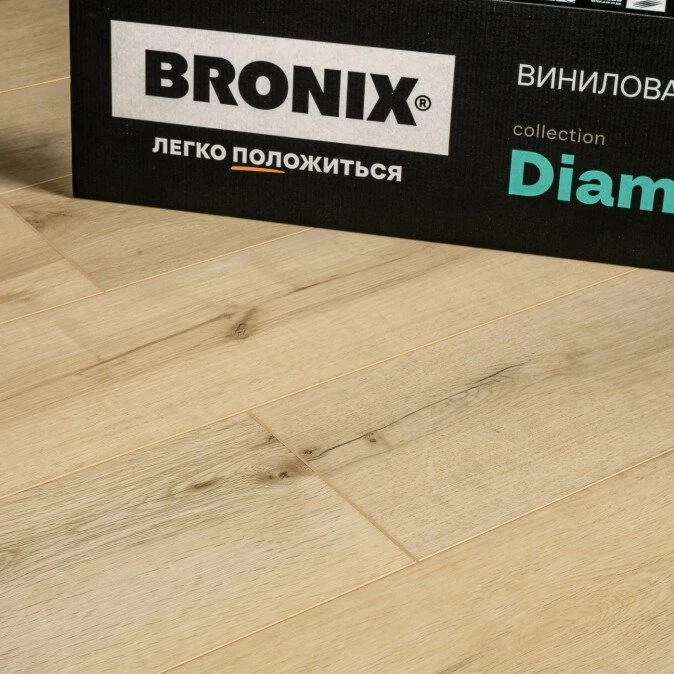 Каменный SPC ламинат BRONIX Diamoni Stella (1200х182х5.5 мм)