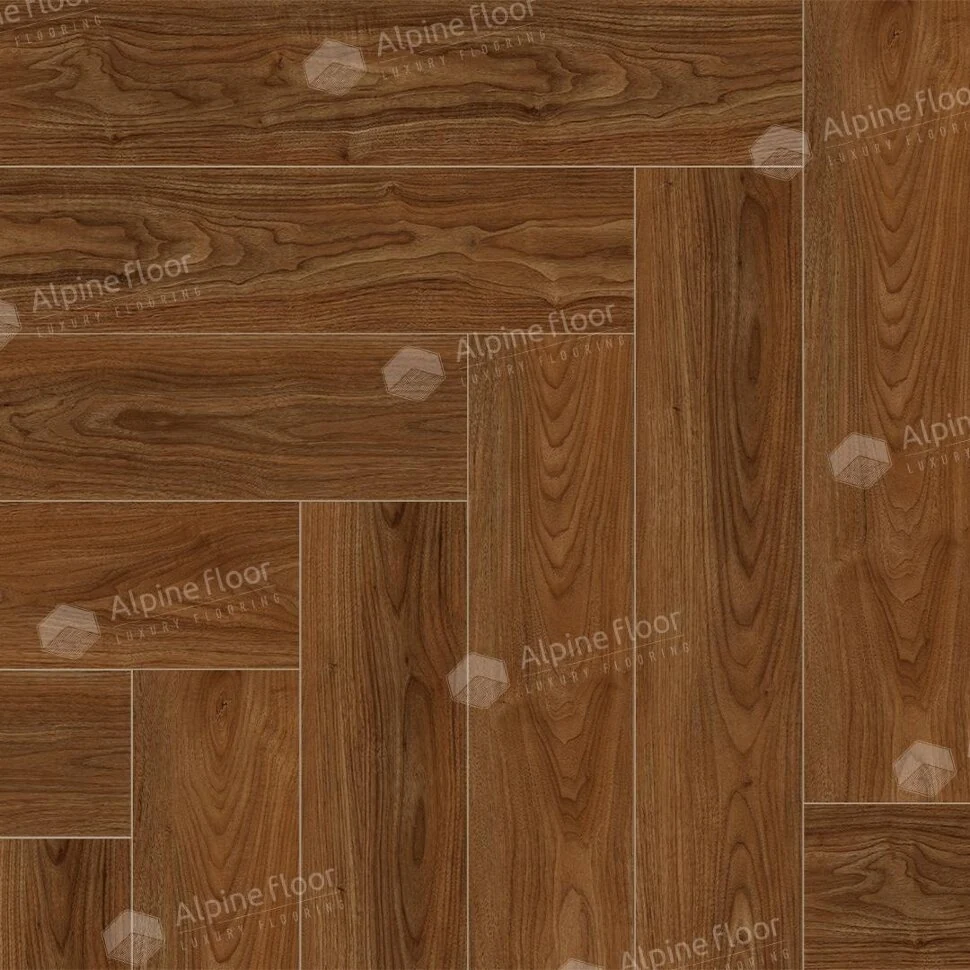 Каменный ламинат SPC Alpine Floor NUT Орех Нойер ECO 22-5 MC (1,95)
