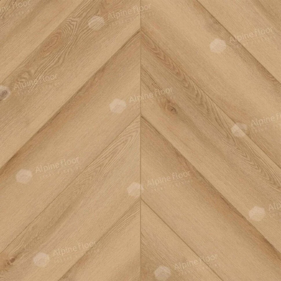 Каменный ламинат SPC Alpine Floor Chevron Alpine Дуб Самерсет ECO 18-19