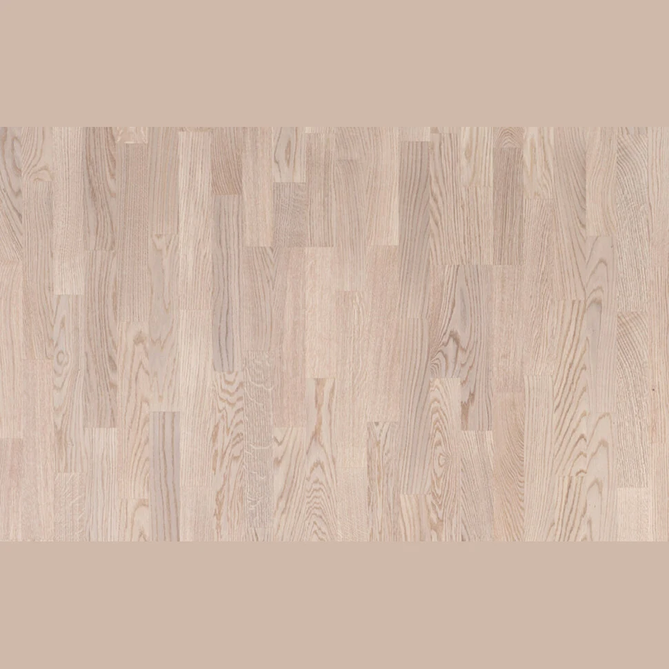Паркетная доска Polarwood Дуб Tundra White Matt 3S
