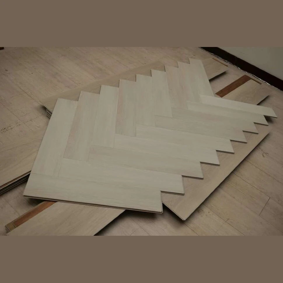 Каменный SPC ламинат EVOFLOOR Parquet Whiteford (Паркет Уайтфорд) 640*128*4.5