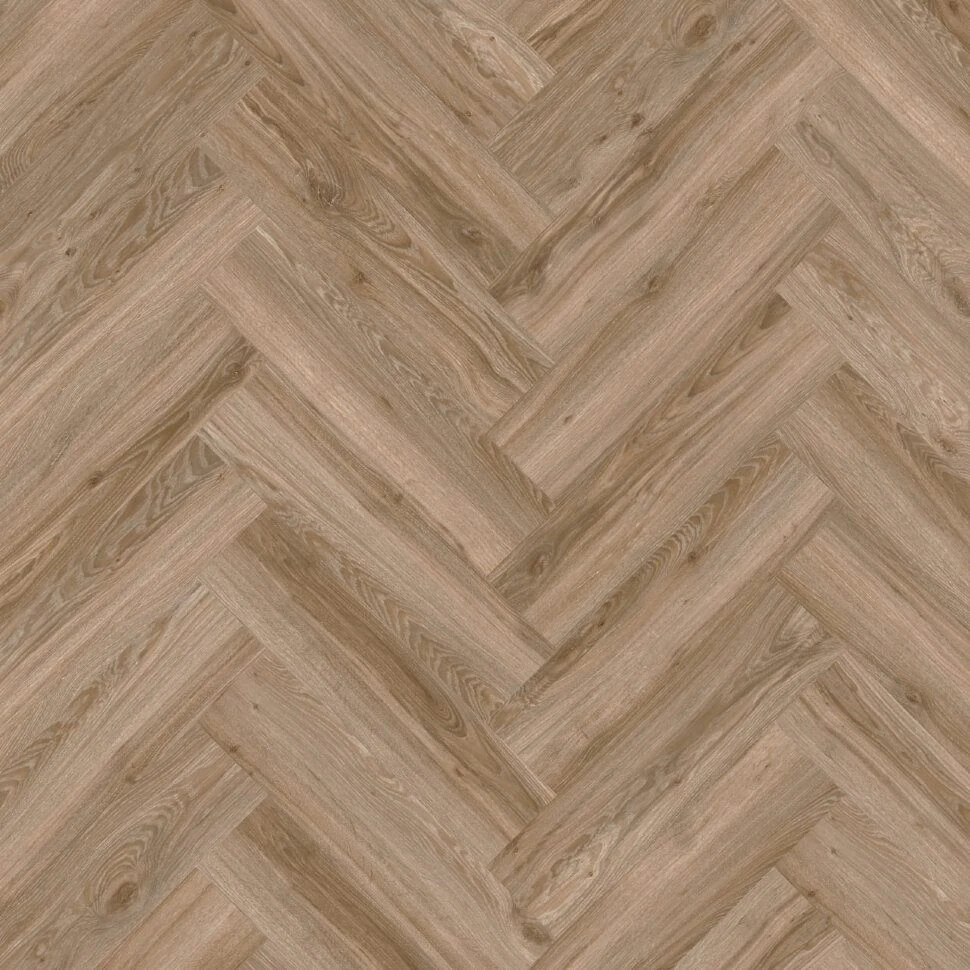 Кварцвиниловая плитка MODULEO Roots Herringbone 22229 Blackjack Oak