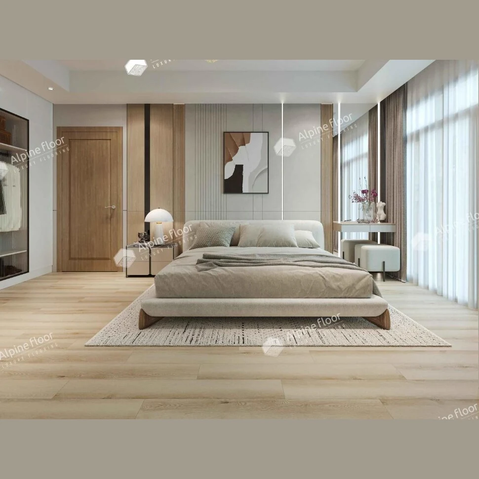 Каменный ламинат SPC Alpine Floor REAL WOOD Дуб Самерсет ЕСО 2-11 MC