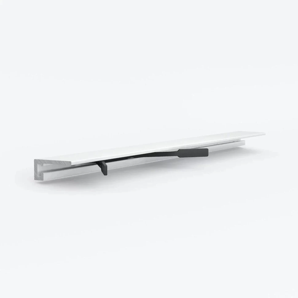 Микроплинтус Laconistiq MICRO 11 MINI Белый матовый (2000х11х5мм)