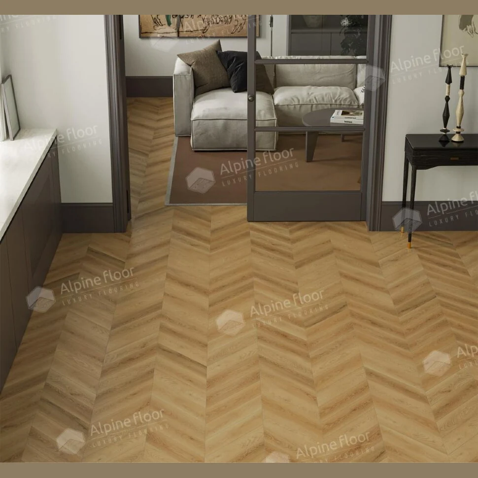 Ламинат Alpine Floor Chevron Art Дуб Олимп LF109-05 (550х112х12 мм)