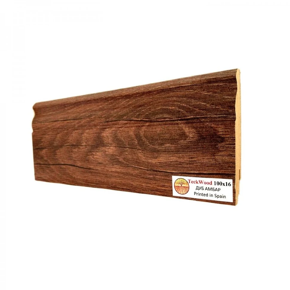 Плинтус Teckwood Дуб Амбар (Oak Barn) 100мм