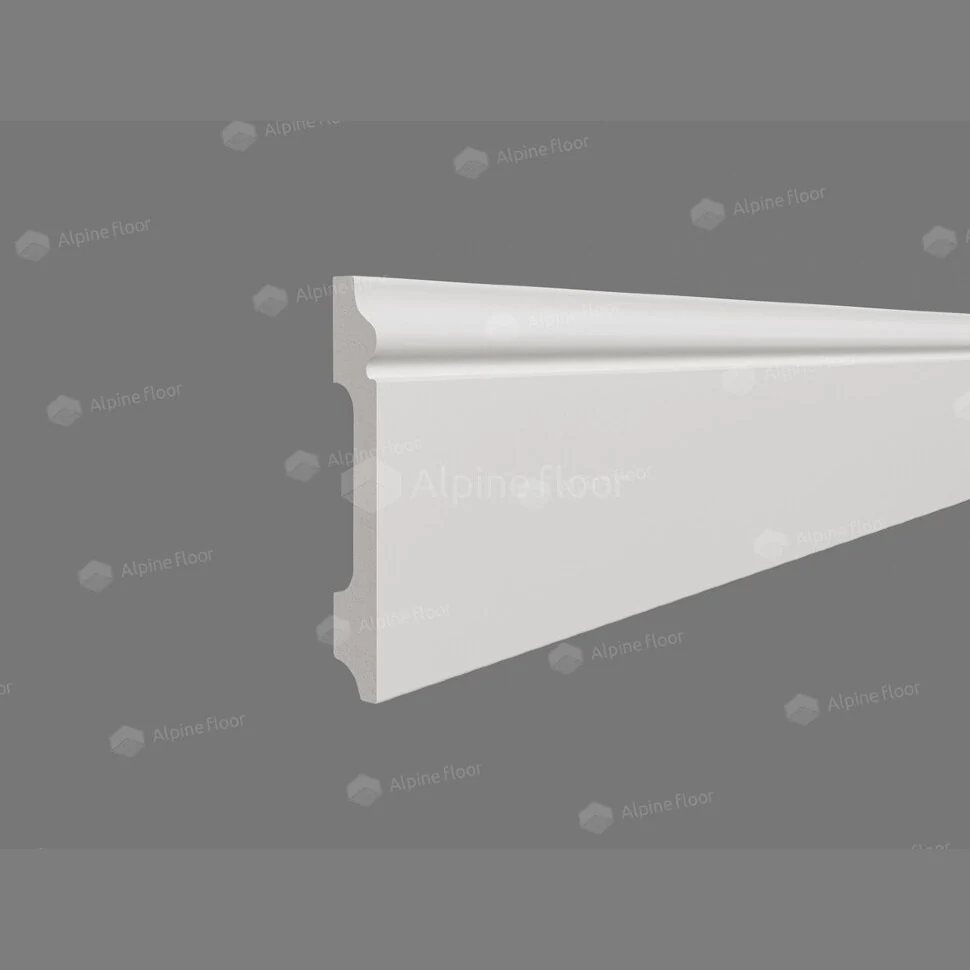 Напольный плинтус Tanle TL018001 Эрсе (2000х80х12мм)