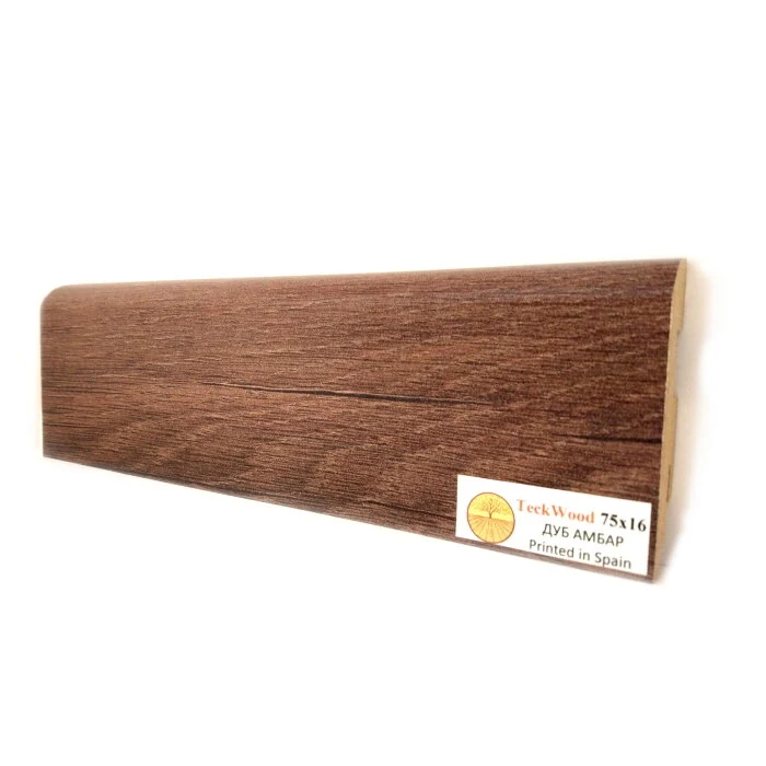 Плинтус Teckwood Дуб Амбар (Oak Barn) 75 мм