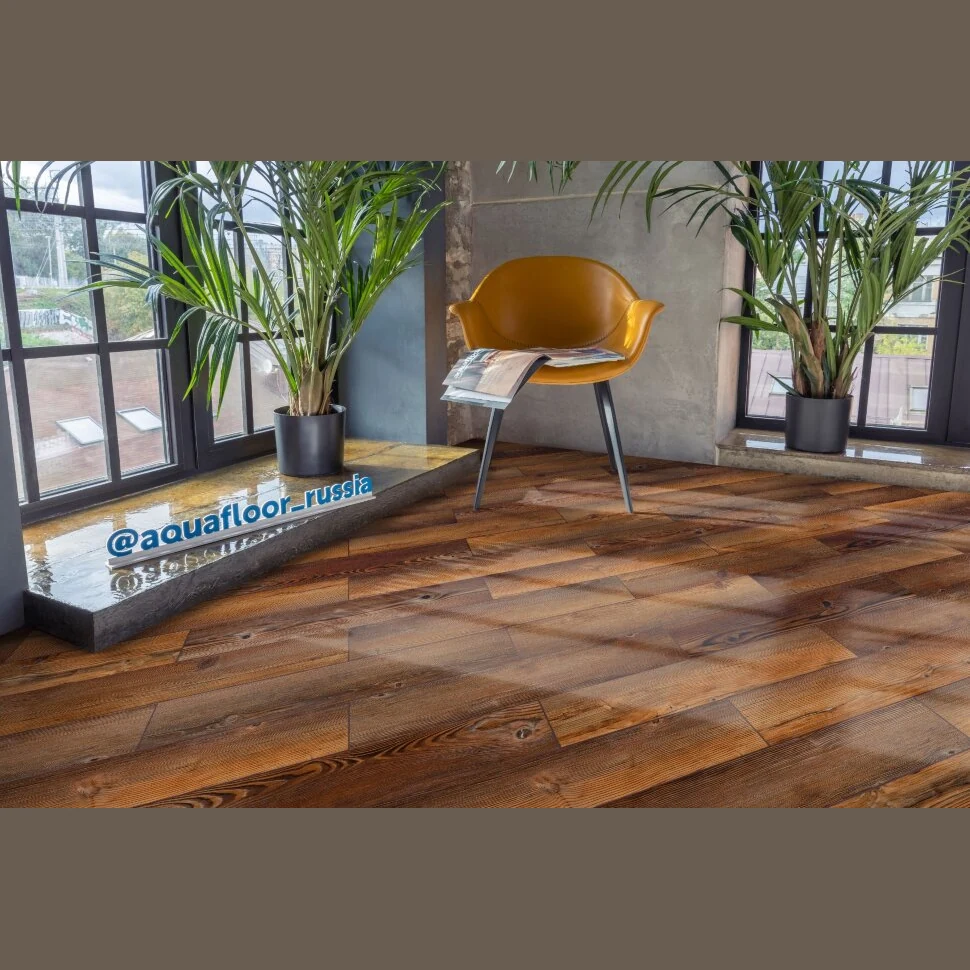 Виниловый SPC ламинат AQUAFLOOR Space Parquet Light (Click) AF4518PQL (610x122x4.5 мм)
