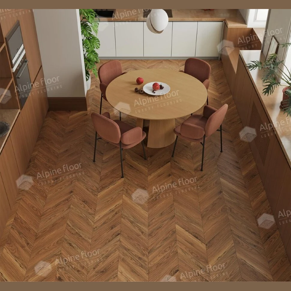 Ламинат Alpine Floor Chevron Art Орех Монблан LF109-11 (550х112х12 мм)