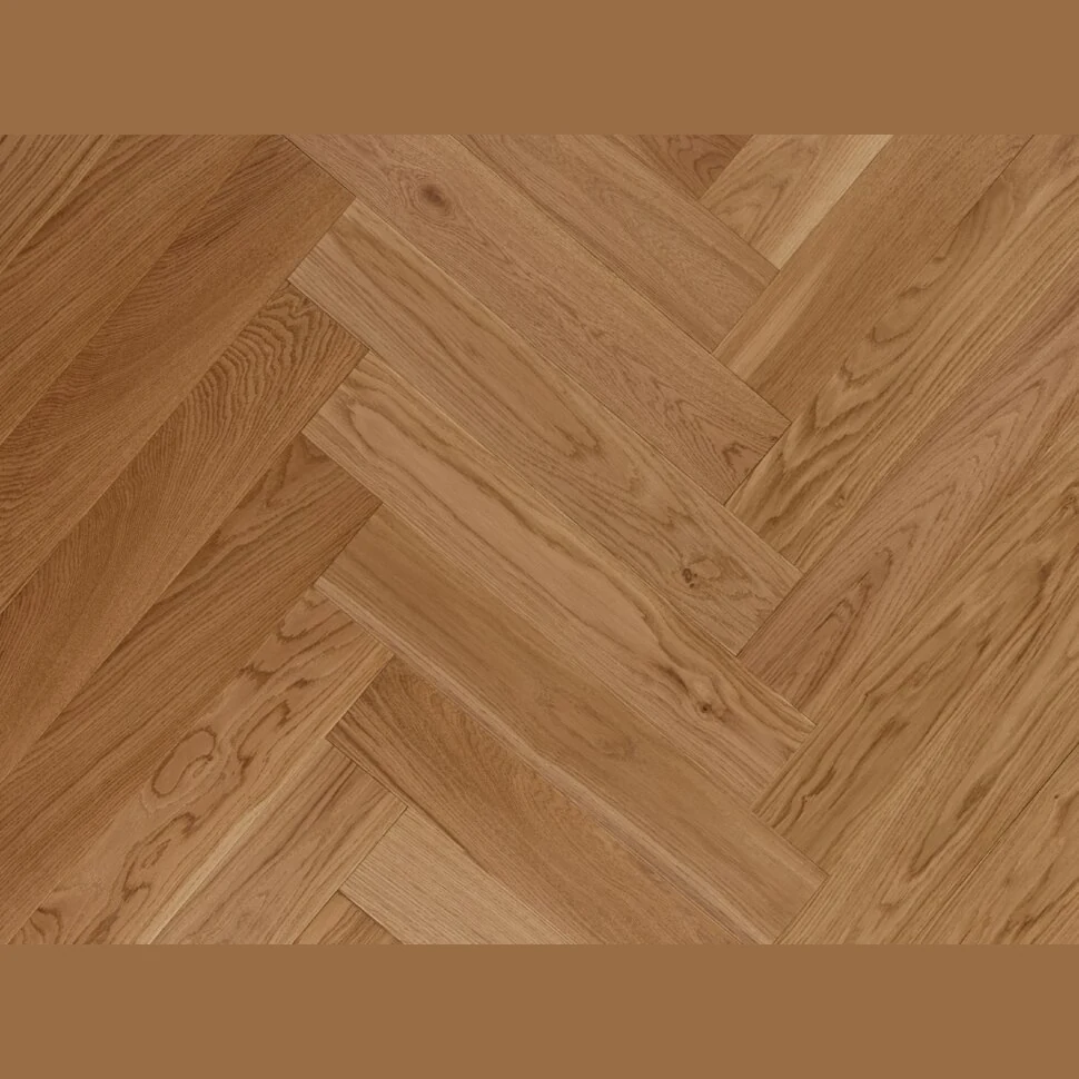 Инженерная доска Primavera Английская ёлка Oak Titanio Натур (600x110x15 мм)