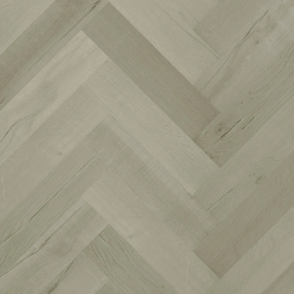 Каменный ламинат SPC ReFloor Fargo Herringbone 44-81996-14 Дуб Лондонский Туман (400х100х4,5 мм)
