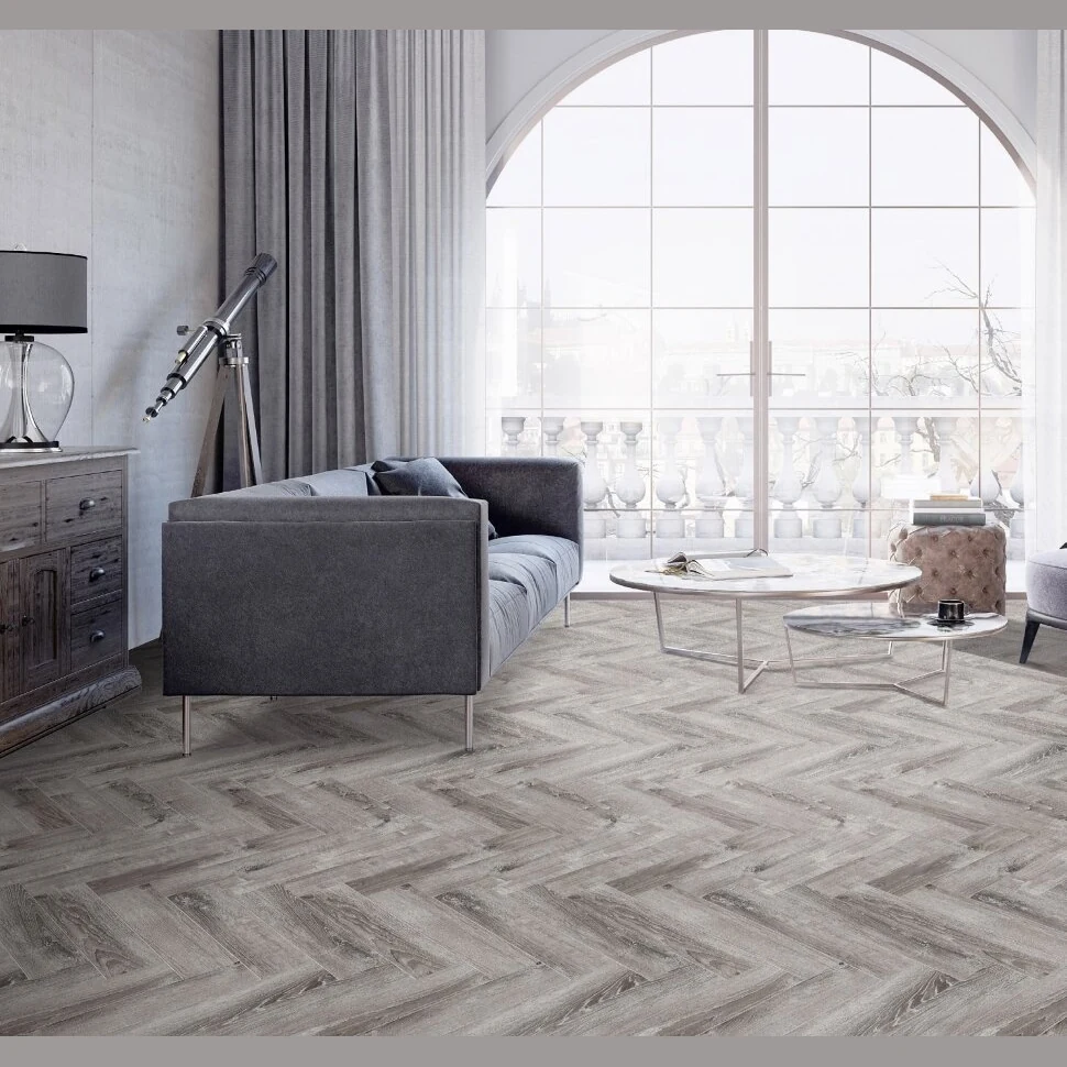 Каменный SPC ламинат PrimeFloor Classic Дуб Плауэн (640х128х4,5 мм)