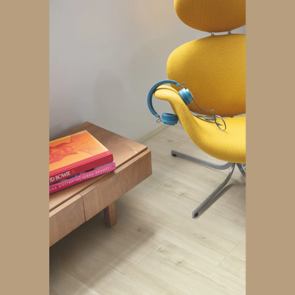 Плитка ПВХ Quick Step Alpha Vinyl Small Planks Дуб каньон бежевый AVSP40038