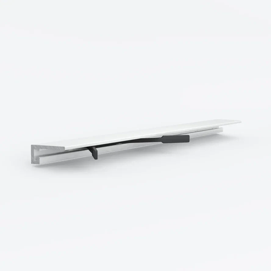 Микроплинтус Laconistiq MICRO 15 CLASSIC Белый матовый (2450х15х5мм)