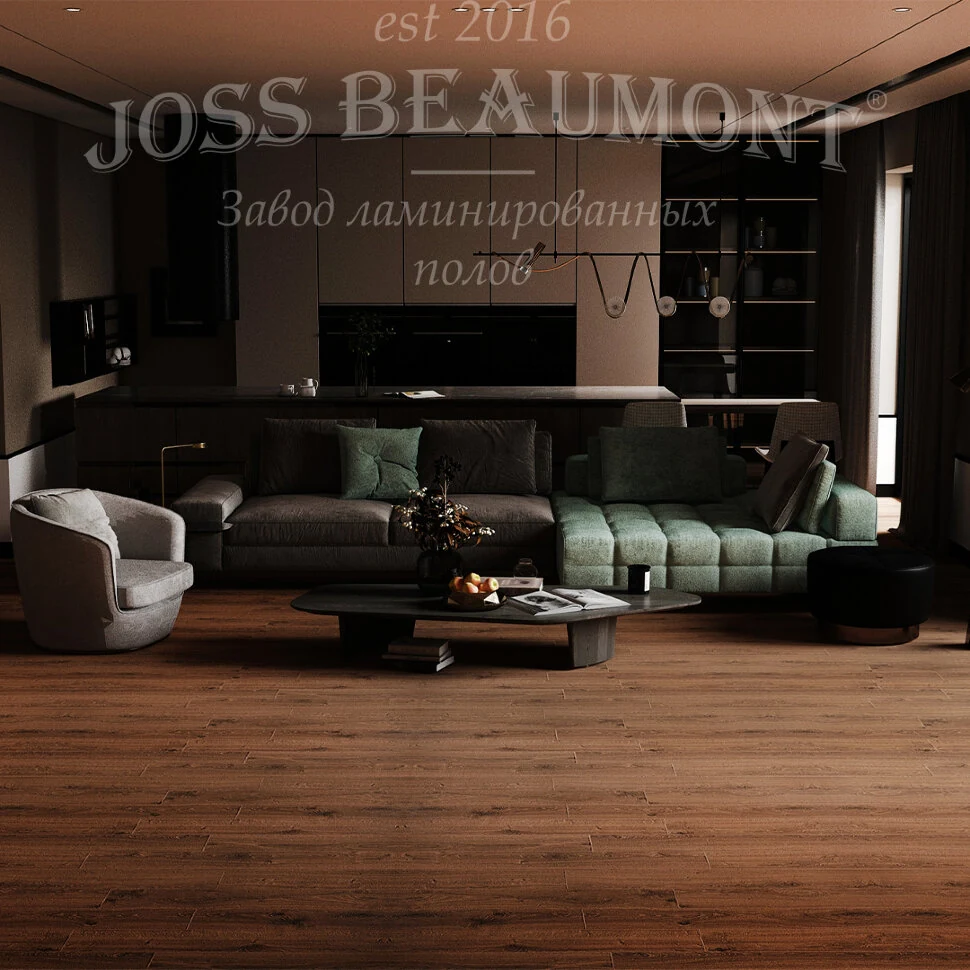 Ламинат JOSS BEAUMONT LIBERTE Канеле (1387х145х12мм) 33 кл