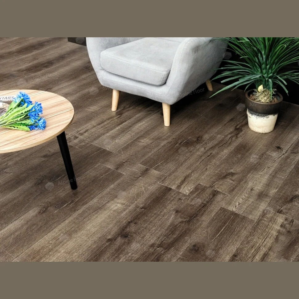 Каменный ламинат SPC Alpine Floor REAL WOOD Дуб Vermont ЕСО 2-3