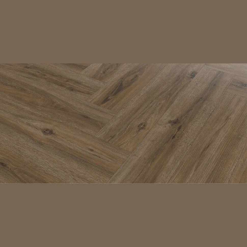 Каменный SPC ламинат Falquon The Floor Herringbone JACKSON OAK P1006
