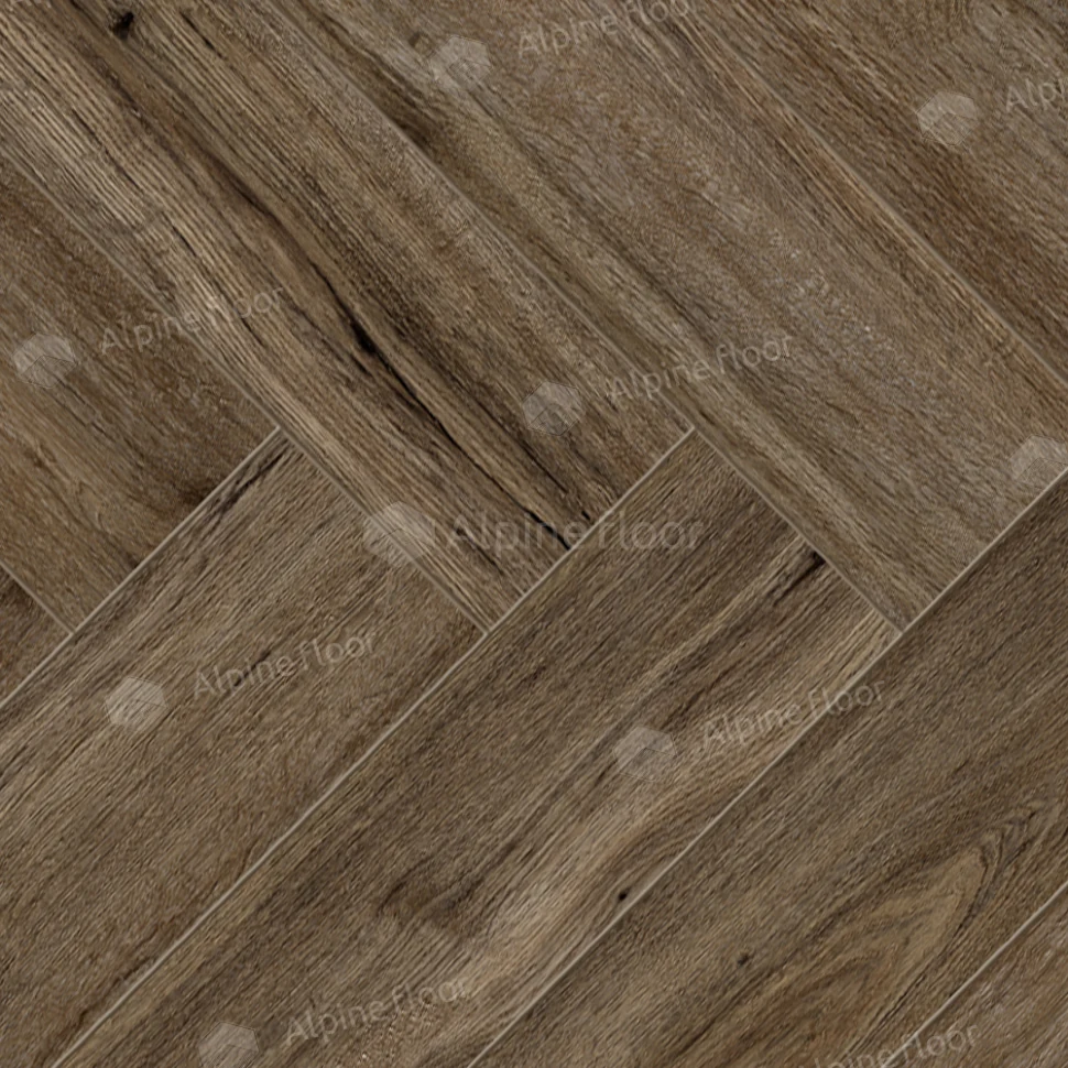 Ламинат Alpine Floor Herringbone 12 PRO Бордо LF106-10