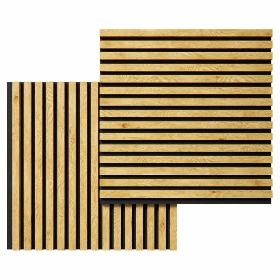 Акустические стеновые панели Cosca Decor, войлок, ДУБ МЕДНЫЙ (600х600 мм)