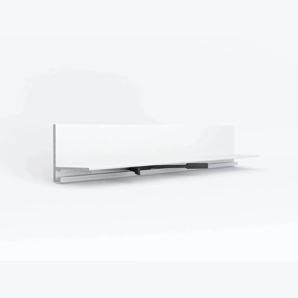 Микроплинтус Laconistiq MICRO L Белый матовый (2450х25.8х16.2х5мм)