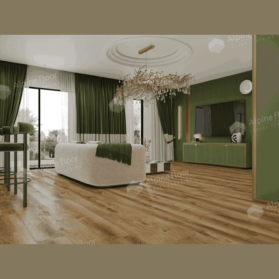WPC ламинат Alpine Floor Premium 12 Дуб Карте ECO 24-7 (1524х228х12мм)