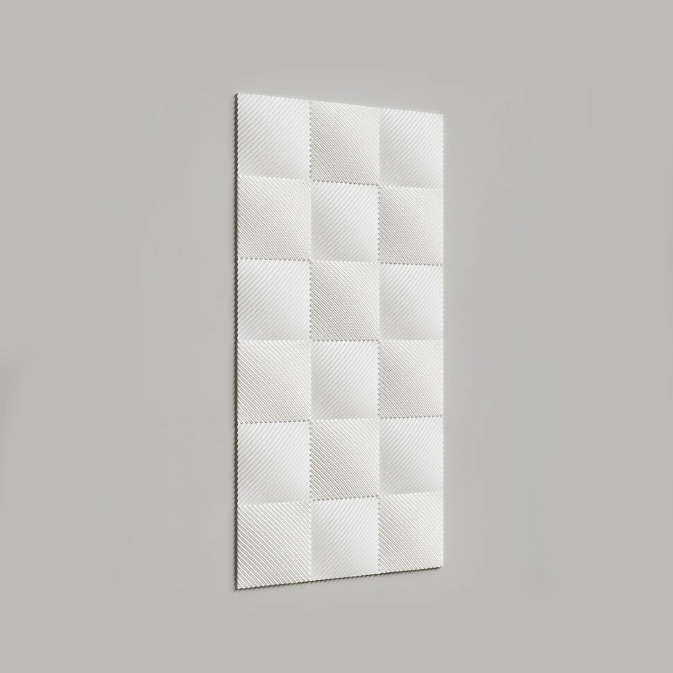 Декоративная панель Alpine Walls Geometrium ECOGR0207W (1200х600х25мм)